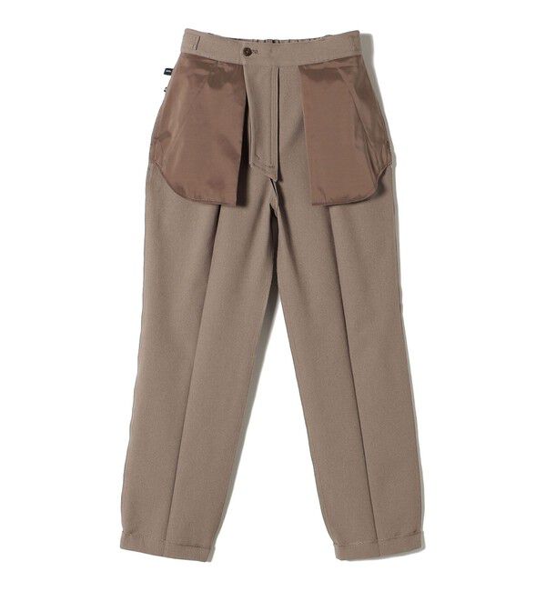 SHIPS for women「〈手洗い可能〉ツイル ストレッチ パンツ（セットアップ対応）」|スラックス|