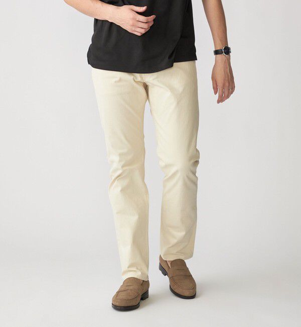 SHIPS「SHIPS: サテン ストレッチ ピーチ 5ポケット パンツ」|その他|