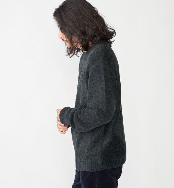 SHIPS「SHIPS:〈手洗い可能〉メランジ モール クルーネック ニット」|ニット・セーター|