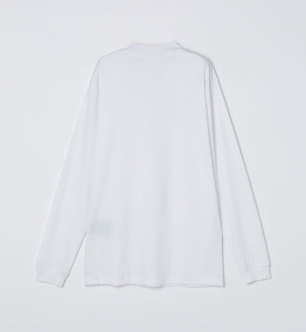 SHIPS「【WEB限定】SHIPS:〈抗菌/防臭〉テレワーク ビズ モックネック ロングスリーブ Tシャツ」|Tシャツ・カットソー|