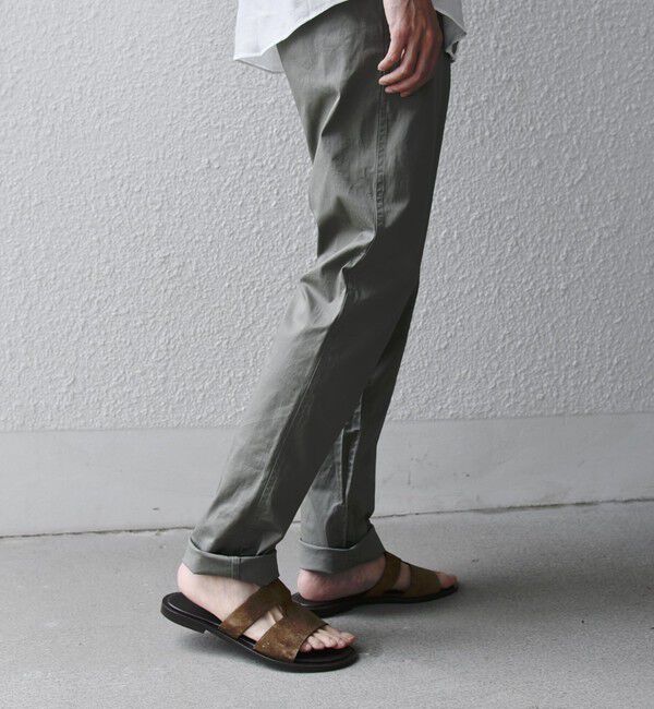 SHIPS「SHIPS: カラー テーパード スリム ライト チノパンツ」|チノ|