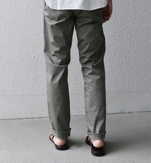 SHIPS「SHIPS: カラー テーパード スリム ライト チノパンツ」|チノ|