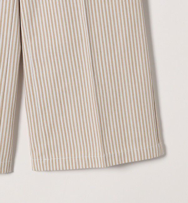 SHIPS any「SHIPS any:〈洗濯機可能〉ヒッコリー ベルト ワイド パンツ」|その他|