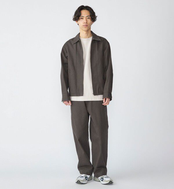 SHIPS「SHIPS: ストーン ウォッシュ コットン ブルゾン (セットアップ対応)」|ブルゾン・スタジャン|