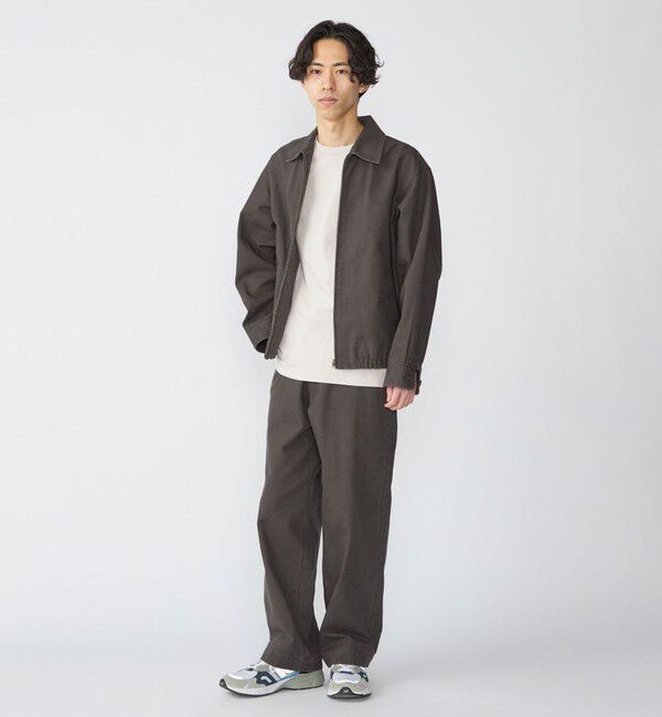 SHIPS「SHIPS: ストーン ウォッシュ コットン ブルゾン (セットアップ対応)」|ブルゾン・スタジャン|