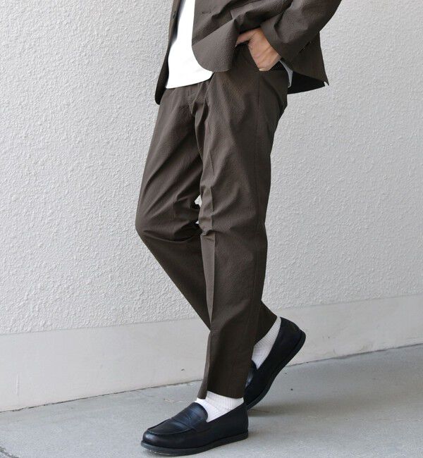 SHIPS any「SHIPS any:〈撥水/軽量/ストレッチ〉SOLOTEX(R) シアサッカー セットアップ スーツ 25SS◇」|スーツ|