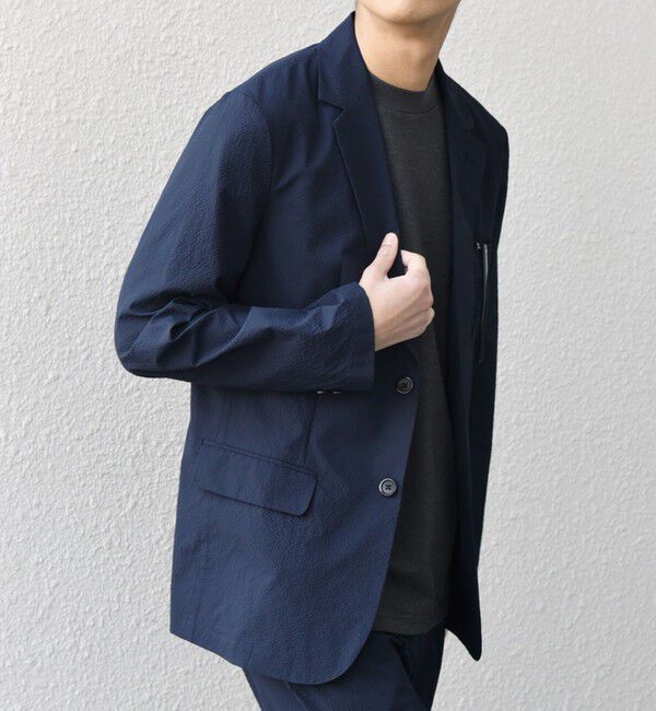 SHIPS any「SHIPS any:〈撥水/軽量/ストレッチ〉SOLOTEX(R) シアサッカー セットアップ スーツ 25SS◇」|スーツ|