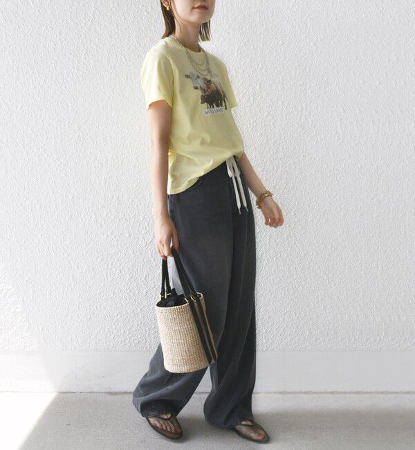 SHIPS for women「【SHIPS別注】ACASAM: フォト TEE」|Tシャツ・カットソー|