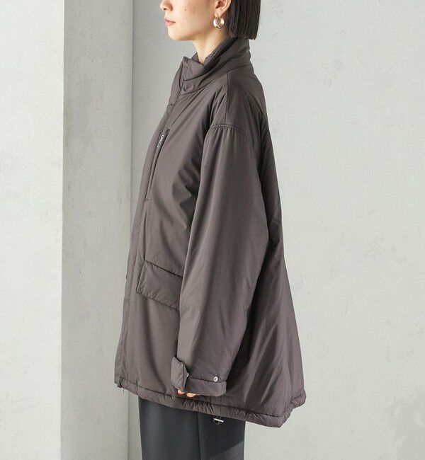 SHIPS for women「〈手洗い可能〉IMBOTEX 中綿 ミディ ジャケット」|その他|