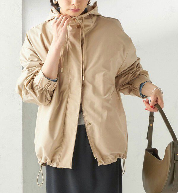 SHIPS for women「〈手洗い可能  / 撥水加工〉キルティング ベスト 付き マウンテン パーカー」|その他|ベージュ系