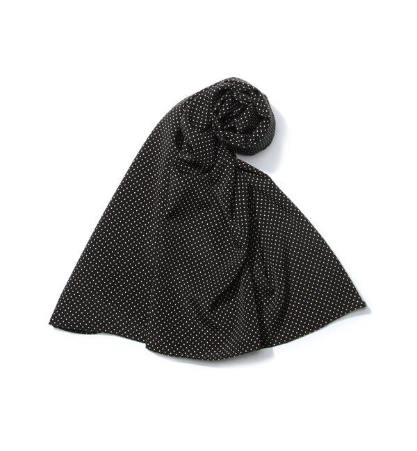 TOMORROWLAND GOODS「TOMORROWLAND シルク ドットストール」|ストール|