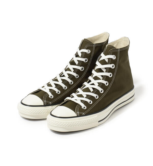TOMORROWLAND GOODS「CONVERSE CANVAS ALL STAR J HI スニーカー」|スニーカー|57 カーキ