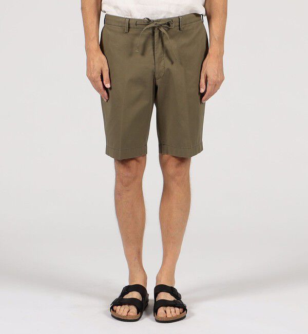 TOMORROWLAND MENS「スーピマコットンチノ イージーショーツ」|チノ|