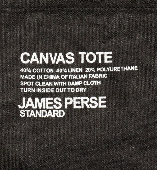 JAMES PERSE「コットンリネンキャンバストートバッグ MEDIUM AMF0014」|トートバッグ|