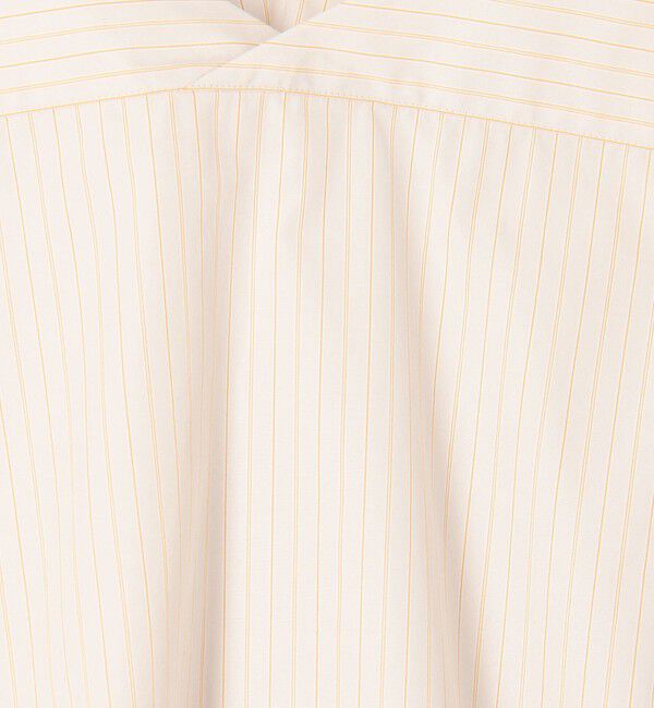 MACPHEE「ストライプシャーリング Vネックブラウス」|シャツ・ブラウス|
