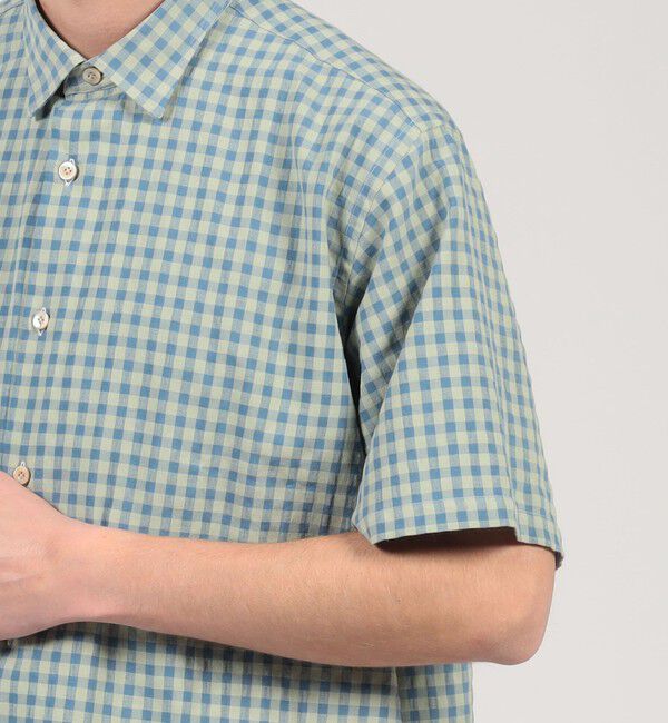 TOMORROWLAND BUYING WEAR「ERRICO FORMICOLA コットン ショートスリーブシャツ」|シャツ・ブラウス|