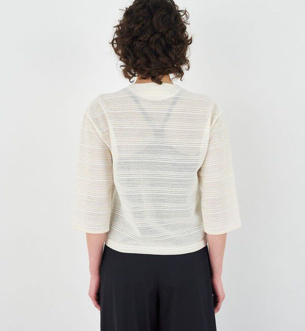 DES PRES「ミックスヤーンイタリー ジップアップジャケット」|ノーカラージャケット|