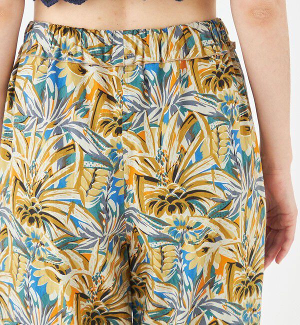 SOULEIADO「ジャングルプリント イージーストレートパンツ」|その他|