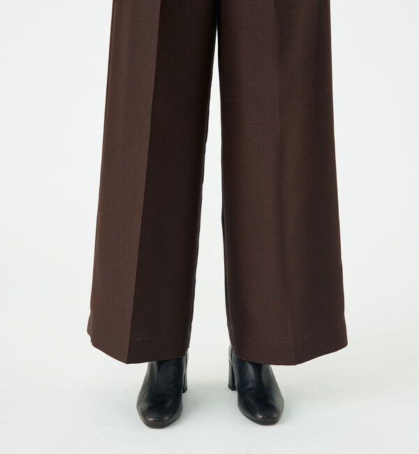 Ballsey「Diana 1タックワイドパンツ」|スラックス|