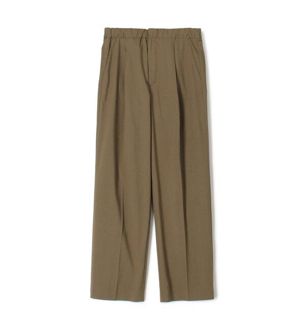 TOMORROWLAND MENS「レーヨンポリエステル バレルパンツ」|その他|57 カーキ