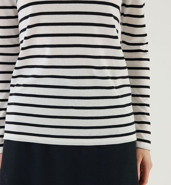 GALERIE VIE「パウダーコットン タートルネックプルオーバー」|Tシャツ・カットソー|