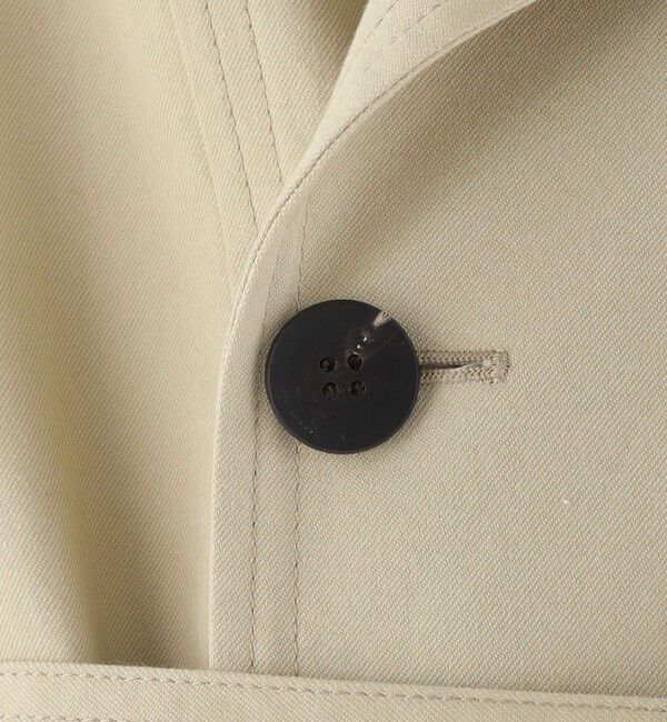 GALERIE VIE「ノンマーセライズドコットンギャバジン トレンチコート」|トレンチコート|