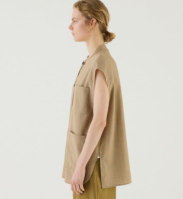 GALERIE VIE「ソフトスムース スリーブレスベスト」|ベスト・ジレ|