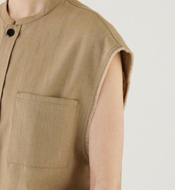 GALERIE VIE「ソフトスムース スリーブレスベスト」|ベスト・ジレ|