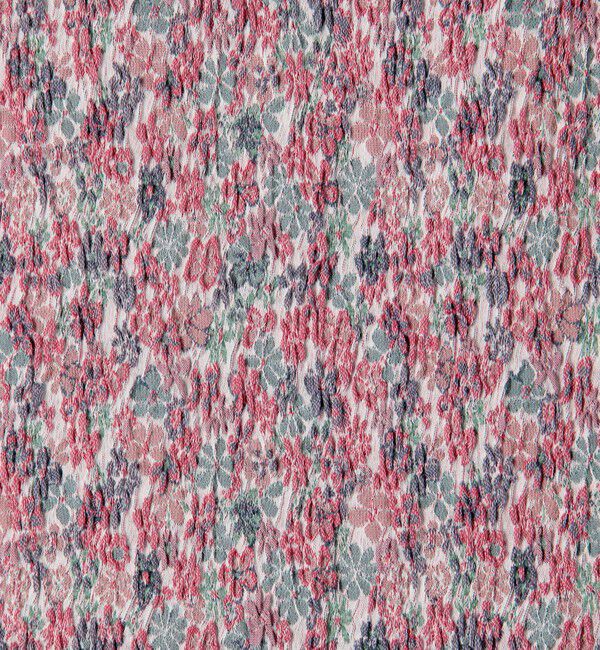 BACCA「フラワージャガード ストレッチタンクトップ」|シャツ・ブラウス|