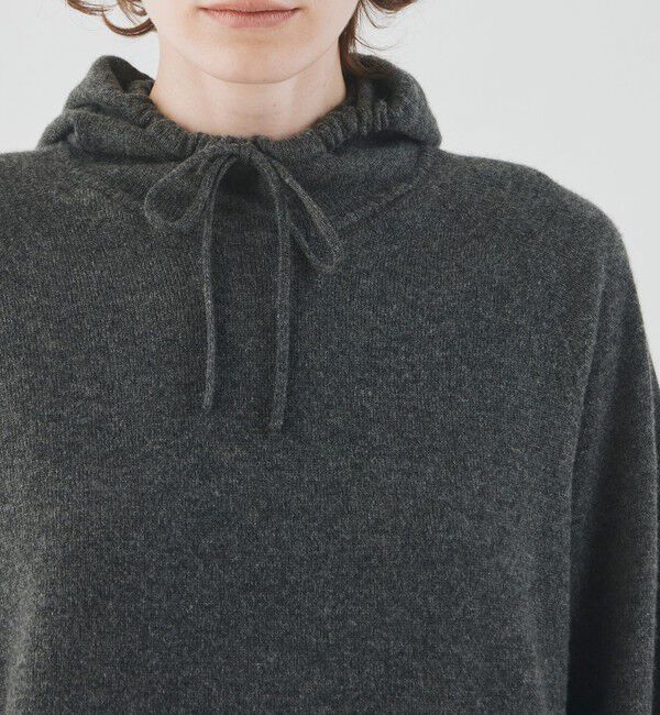 GALERIE VIE「カシミヤスウェット パーカー」|パーカー|