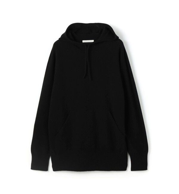 GALERIE VIE「カシミヤスウェット パーカー」|パーカー|19 ブラック