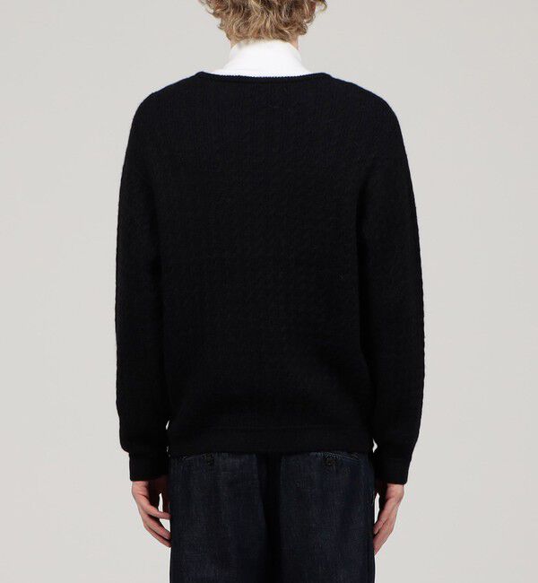 TOMORROWLAND MENS「TOMORROWLAND tricot アルパカポリエステル クルーネックプルオーバー」|ニット・セーター|