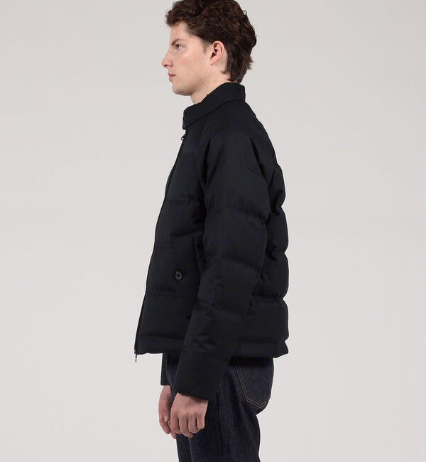 TOMORROWLAND MENS「ウールシルクツイル  ダウンブルゾン」|ダウン|