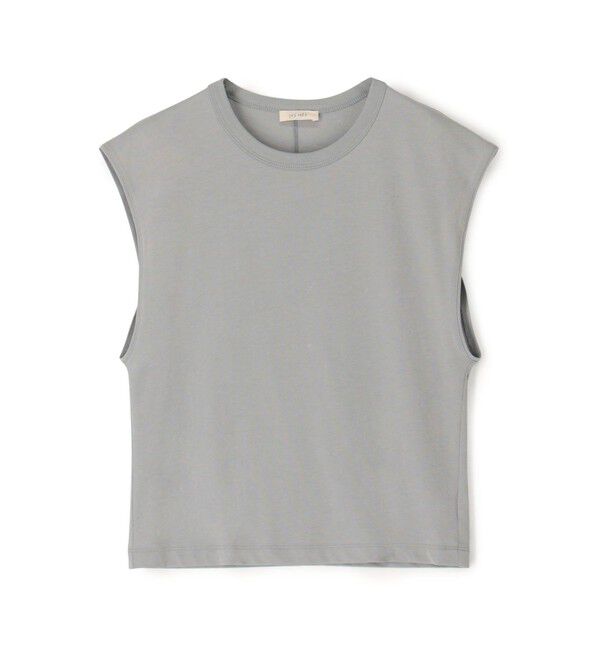 DES PRES「プレーンジャージー フレンチスリーブプルオーバー」|Tシャツ・カットソー|13 ライトグレー