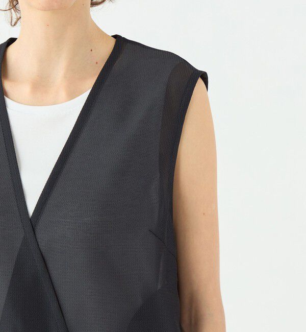 TOMORROWLAND collection「カラミシャイニー ライトジレ」|ベスト・ジレ|