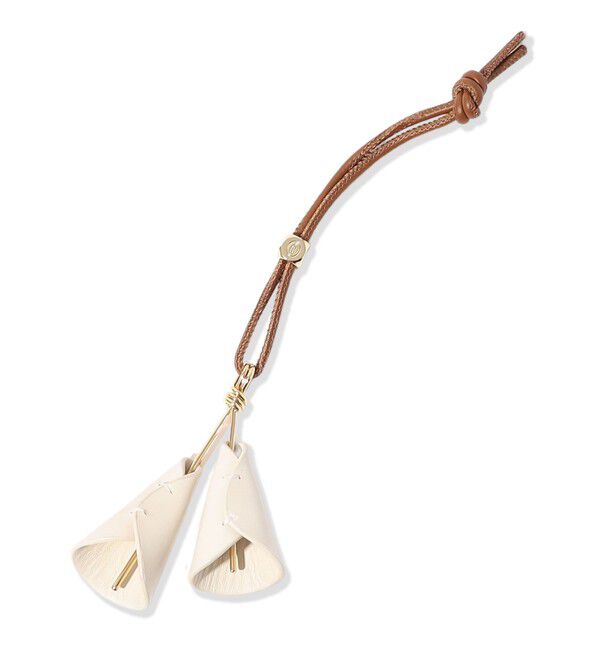 TOMORROWLAND GOODS「Atelier TOMORROWLAND BELL FLOWER チャーム」|チャーム・キーホルダー|41 オフホワイト