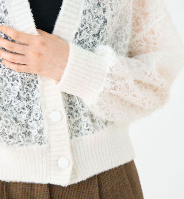 Ballsey「Susie Vネックカーディガン」|カーディガン|