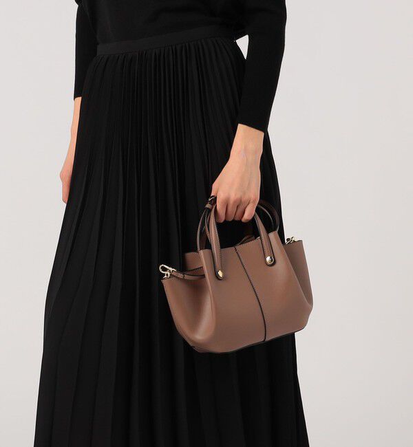 TOMORROWLAND GOODS「Atelier TOMORROWLAND SHELL MINI バッグ」|ハンドバッグ|