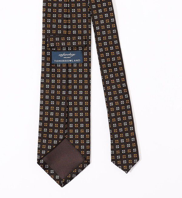 TOMORROWLAND GOODS「STEFANO BIGI シルクジャガード 小紋柄ネクタイ」|ネクタイ・蝶ネクタイ|