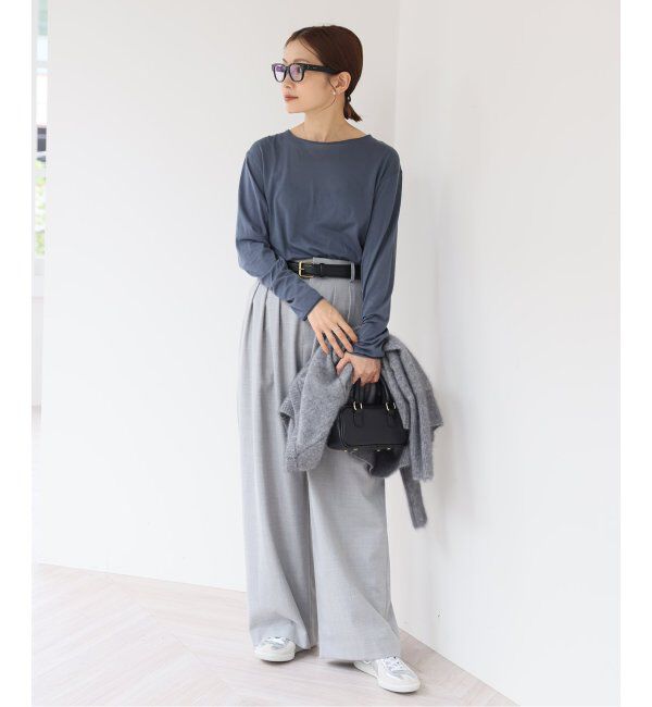 EMILYWEEK「セカンドスキンロングスリーブプルオーバー」|Tシャツ・カットソー|