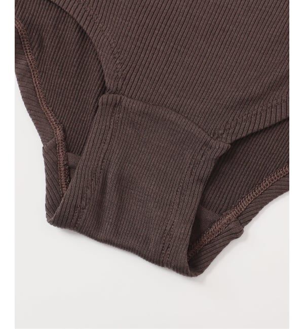 EMILYWEEK「シルクテレコリブショーツ」|インナー|