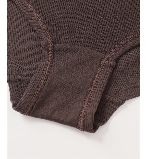 EMILYWEEK「シルクテレコリブショーツ」|インナー|