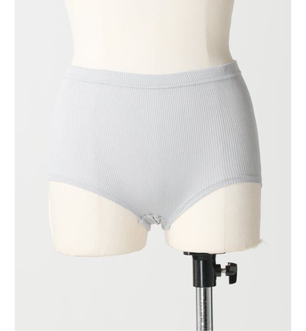 EMILYWEEK「シルクテレコリブショーツ」|インナー|