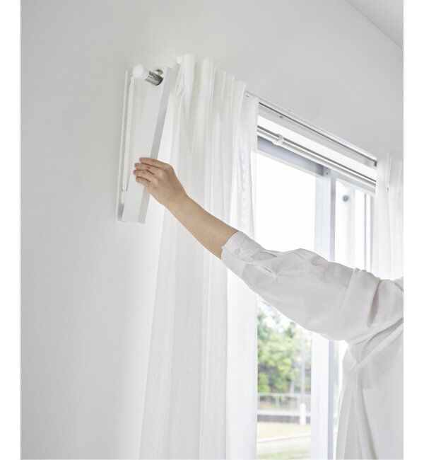 journal standard Furniture「《WEB限定》【tower/タワー】ウォール折り畳み物干し竿ホルダー2個組」|トイレタリー・ランドリーグッズ|