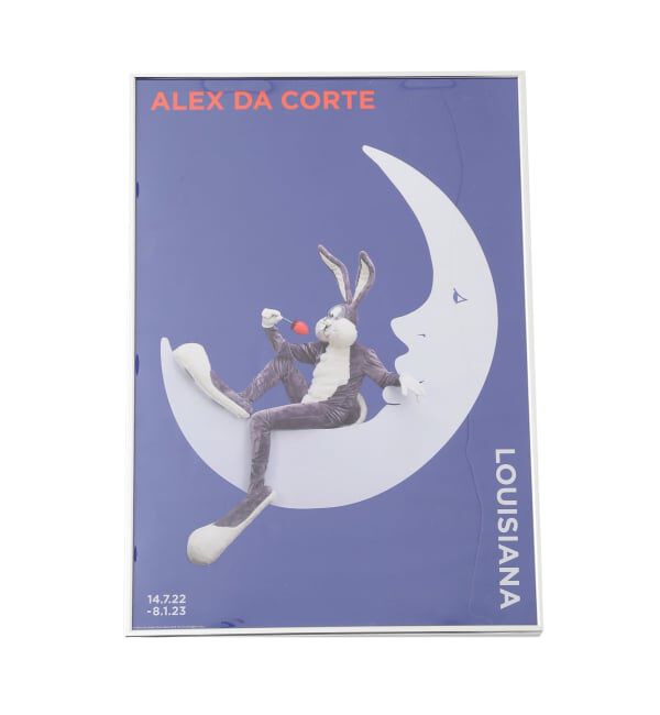 journal standard Furniture「【LOUSIANA POSTER】Alex Da Corte - Rubber Pencil Devil rabbit A2」|その他|