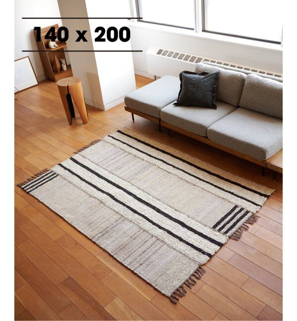 journal standard Furniture「《予約》LANGEBAAN RUG 140X200　ランゲバーン ラグ」|その他|その他カラー K