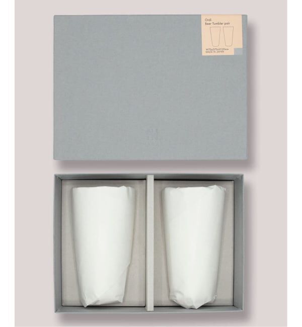 journal standard Furniture「【NAGAE+/ナガエプリュス】 Ordi ビアタンブラー ペア」|食器・キッチングッズ|