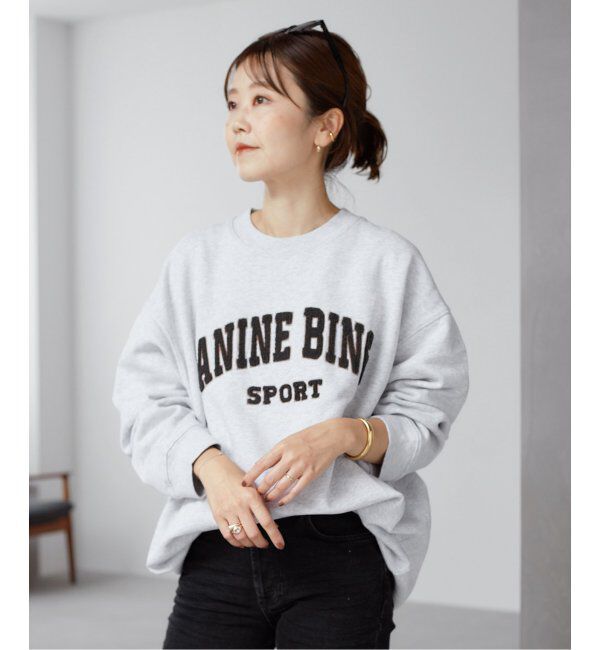 Plage「【ANINE BING/アニービン】 TYLER SWEAT シャツ」|スウェット・ジャージ|