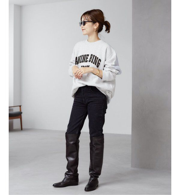 Plage「【ANINE BING/アニービン】 TYLER SWEAT シャツ」|スウェット・ジャージ|