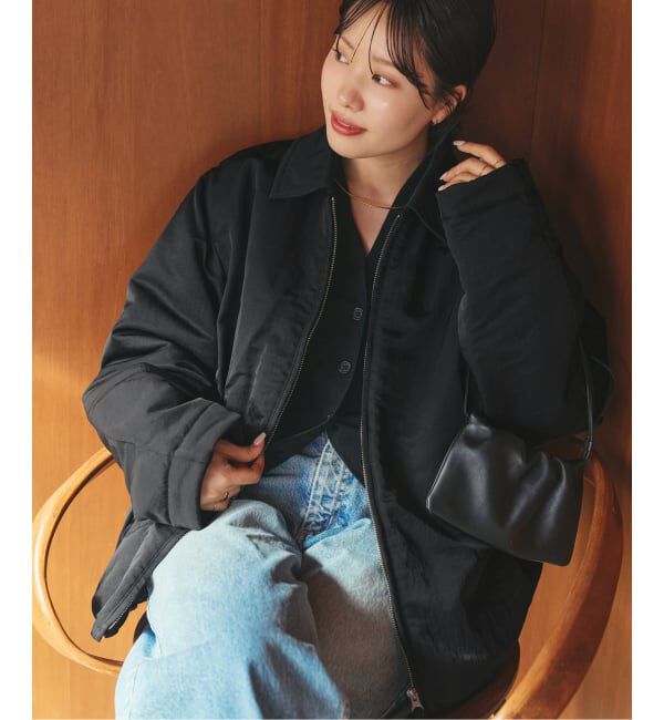 別注 CALUX キャラクス SHORT BOMBER JACKET ブラック 別注 CALUX/キャラクス SHORT BOMBER JACKET CALUX（キャラクス）の